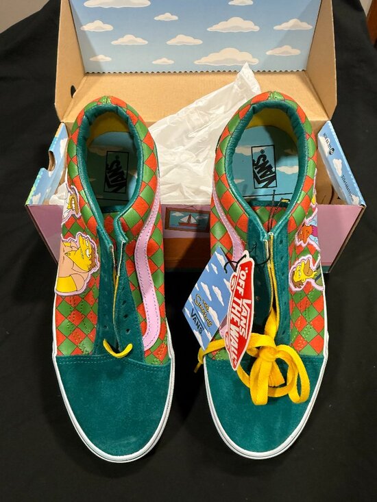 Vans Other - Vans x The Simpsons Moe's Tavern Old Skool Shoes Men's 10.5 New Box VN0A4BV521L